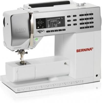  
 Фирма BERNINA запустила новую серию машин,
отличающихся отменным качеством сборки,
широкими функциональными возможностями и оборудованными по последнему слову техники.
Модель BERNINA 550 выполняет 332 вида строчек, 10 видов петель, 4 вида алфавита