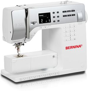 BERNINA 330 - это новая модель фирмы BERNINA 3-ей серии. Она выделяется неповторимой оптикой и множеством функций, которые упрощают шитье и квилтинг.